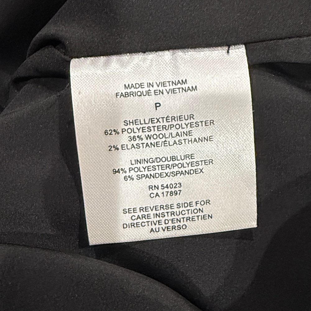 Theory Black Textured Mini Dress - Picture 4 of 5